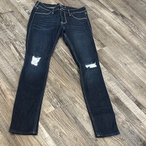 Stylish Dark Blue Women's Jeans